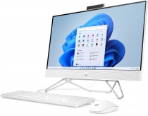 Комп'ютер персональний моноблок HP All-in-One 23.8" FHD IPS AG, AMD R3-5300U, 8GB, F256GB, UMA, WiFi, кл+м, DOS, білий 689Z6EA
