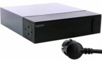 Удлинитель Legrand угловой ТВ, 4хSchuko, 16А, с УЗИП, 2м, чёрный 694515