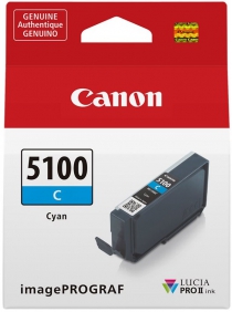 Картридж струменевий Canon PFI-5100 imagePROGRAF Pro-310 Cyan 6953C001