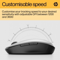 Миша HP Dual Mode BT/WL Silver 6CR72AA