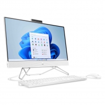 ПК Моноблок HP 205-G8 23.8" FHD IPS AG, AMD R5-5500U, 8GB, F512GB, UMA, WiFi, кл+м, Win11P, белый 6D453EA