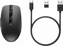 Мышь HP 710 Rechargeable Silent, USB-A/WL/BT, чёрный 6E6F2AA