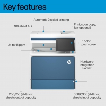 Багатофункціональний пристрій А4 кол. HP Color LaserJet Enterprise 5800dn 6QN29A