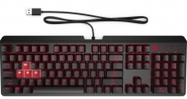 Клавиатура HP OMEN Encoder LED 104key Cherry MX Red USB Black 6YW76AA