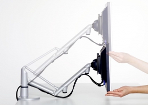 Тримач для РК-моніторів Novus LiftTEC Arm II, 3-8кг, металік/антрацит 7500240