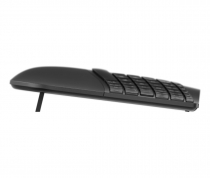 Клавиатура мембранная HP 960 BLK Ergonomic split-zone, 112key, BT, EN/UK, чёрный 7E755AA