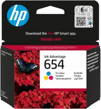 Картридж HP No.654 DJ IA 2976/4376/6575 Tri-color 7FP38UE
