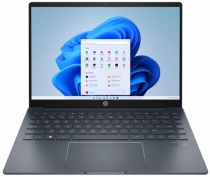 Ноутбук HP Pavilion Plus 14-eh1001ua 14" 2.8K OLED, Intel i7-1355U, 16GB, F1024GB, NVD2050-4, DOS, синий 826S8EA