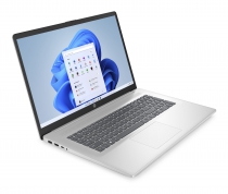 Ноутбук HP 17-cn3002ua 17.3" FHD IPS AG, Intel i7-1355U, 16GB, F1024GB, UMA, DOS, сріблястий 826W1EA