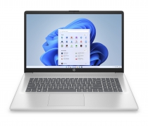 Ноутбук HP 17-cn3002ua 17.3" FHD IPS AG, Intel i7-1355U, 16GB, F1024GB, UMA, DOS, сріблястий 826W1EA