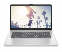 Ноутбук HP 17-cn3009ua 17.3" FHD IPS AG, Intel i3-N305, 8GB, F256GB, UMA, DOS, сріблястий 826W3EA