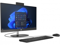 Комп'ютер персональний моноблок HP 240-G10 23.8" FHD IPS AG, Intel i5-1335U, 8GB, F512GB, UMA, WiFi, кл+м, 3р, DOS, чорний 885M8EA