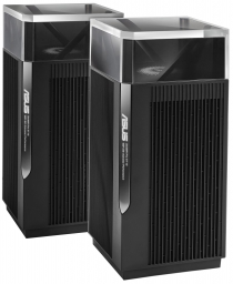 Маршрутизатор ASUS ZenWiFi Pro ET12 AXE11000 Wi-Fi6E 2PK 2xGE LAN 1x2.5GE LAN 1x2.5GE LAN 1x2.5GE WAN MU-MIMO OFDMA MESH 90IG05Z0-MO3A20