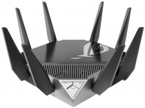 Маршрутизатор ASUS GT-AXE11000 Wi-Fi6E 4xGE LAN 1xGE WAN 1x2.5GE LAN/WAN MU-MIMO OFDMA MESH gaming 90IG06E0-MO1R00