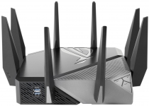 Маршрутизатор ASUS GT-AXE11000 Wi-Fi6E 4xGE LAN 1xGE WAN 1x2.5GE LAN/WAN MU-MIMO OFDMA MESH gaming 90IG06E0-MO1R00