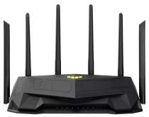 Маршрутизатор ASUS TUF-AX6000 4xGE LAN 1x2.5GE LAN 1x2.5GE WAN 1xUSB3.2 MU-MIMO OFDMA MESH gaming AURA RGB 90IG07X0-MO3C00