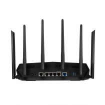 Маршрутизатор ASUS TUF-AX6000 4xGE LAN 1x2.5GE LAN 1x2.5GE WAN 1xUSB3.2 MU-MIMO OFDMA MESH gaming AURA RGB 90IG07X0-MO3C00