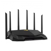 Маршрутизатор ASUS TUF-AX6000 4xGE LAN 1x2.5GE LAN 1x2.5GE WAN 1xUSB3.2 MU-MIMO OFDMA MESH gaming AURA RGB 90IG07X0-MO3C00
