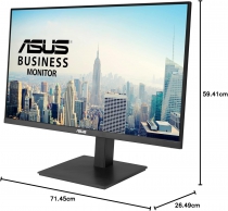 Монітор Asus 31.5" VA32UQSB 2xHDMI, DP, 2xUSB, MM, IPS, 3840x2160, 4ms, DCI-P3 99%, FreeSync, Pivot, HDR400 90LM04W7-B01E70