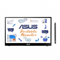 Монітор портативний LCD 14" Asus ZenScreen Ink MB14AHD mHDMI, 2xUSB-C, Audio, IPS, Touch, Stylus, Cover 90LM063V-B01170