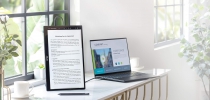 Монітор портативний LCD 14" Asus ZenScreen Ink MB14AHD mHDMI, 2xUSB-C, Audio, IPS, Touch, Stylus, Cover 90LM063V-B01170