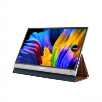 Монітор портативний LCD 13.3" Asus ZenScreen MQ13AH mHDMI, 2xUSB-C, OLED, 1ms, 100%DCI-P3, HDR10, Cover 90LM07EV-B01170