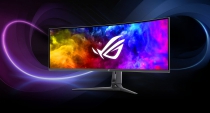 Монітор Asus 49" ROG Swift PG49WCD HDMI, DP, USB-C, 4xUSB, MM, OLED, 5120x1440, 32:9, 144Hz, 0.03ms, DCI-P3 99%, CURVED, AdaptiveSync, HAS, HDR400 90LM09C0-B01970