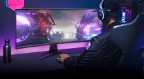 Монітор Asus 49" ROG Swift PG49WCD HDMI, DP, USB-C, 4xUSB, MM, OLED, 5120x1440, 32:9, 144Hz, 0.03ms, DCI-P3 99%, CURVED, AdaptiveSync, HAS, HDR400 90LM09C0-B01970
