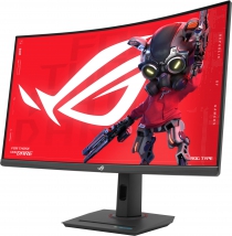 Монітор Asus 31.5" ROG Strix XG32WCS HDMI, DP, USB-C, Audio, VA, 2560x1440, 180Hz, 1ms, sRGB 125%, CURVED, FreeSync, HAS, HDR400 90LM0AC0-B01970