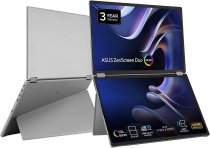 Монітор портативний Asus 2x14" ZenScreen DUO MQ149CD mHDMI, 2xUSB-C, OLED, 1920x1200, 16:10, DCI-P3 100%, HDR400, Cover 90LM0AKV-B01N70
