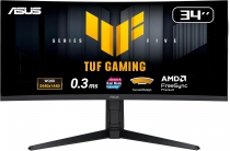 Монітор Asus 34" TUF Gaming VG34WQL5A 2xHDMI, 2xDP, 4xUSB, MM, VA, 3440x1440, 21:9, 200/400Hz, 1ms, sRGB 120%, CURVED, FreeSync, HAS, HDR400 90LM0CI1-B01171