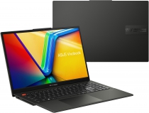 Ноутбук ASUS Vivobook S 15 K5504VN-L1024WS 15.6" FHD OLED, Intel i9-13900H, 16GB, F1TB, IntelA370M-4, Win11, Чорний 90NB0ZQ2-M000U0