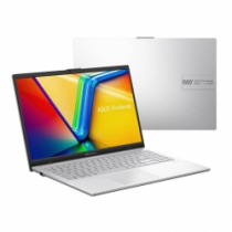 Ноутбук ASUS Vivobook Go 15 E1504FA-BQ049 15.6" FHD IPS, AMD R5-7520U, 8GB, F512GB, UMA, NoOS, Сріблястий 90NB0ZR1-M02DY0