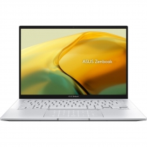 Ноутбук ASUS Zenbook 14 UX3402VA-KP783 14" WQXGA IPS, Intel i7-13700H, 16GB, F512GB, UMA, NoOS, Сріблястий 90NB10G6-M017J0