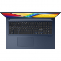 Ноутбук ASUS Vivobook 17 X1704VA-AU662 17.3" FHD IPS, Intel U300, 16GB, F512GB, UMA, NoOS, Синий 90NB10V2-M00SL0