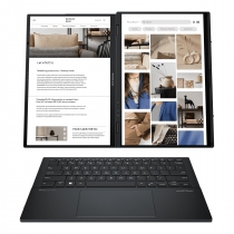 Ноутбук ASUS Zenbook Duo UX8406MA-PZ044W 14" 3K OLED, Intel Ultra 7 155H, 16GB, F1TB, UMA, Win11, Сірий 90NB12U1-M001L0