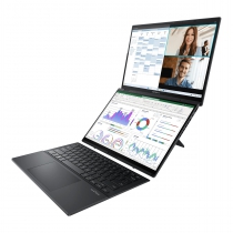 Ноутбук ASUS Zenbook Duo UX8406MA-PZ044W 14" 3K OLED, Intel Ultra 7 155H, 16GB, F1TB, UMA, Win11, Сірий 90NB12U1-M001L0