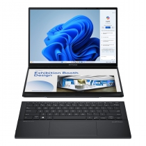 Ноутбук ASUS Zenbook Duo UX8406MA-QL104W 14" FHD OLED, Intel Ultra 9 185H, 32GB, F2TB, UMA, Win11, Сірий 90NB12U1-M00N80