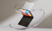 Ноутбук ASUS Vivobook S 15 M5506UA-MA055 15.6" 3K OLED, AMD R7-8845HS, 32GB, F1TB, UMA, noOS, Сріблястий 90NB1473-M002E0
