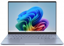 Ноутбук ASUS Vivobook S 14 S5406SA-QD004W 14" WUXGA OLED, Intel Ultra 5 226V, 16GB, F512GB, UMA, Win11, Блакитний 90NB15R2-M00180