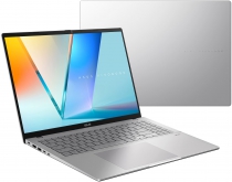 Ноутбук ASUS Vivobook S 16 M3607HA-RP012 16" WUXGA IPS, AMD R5-220, 16GB, F512GB, UMA, NoOS, Серебристый 90NB16F2-M000L0