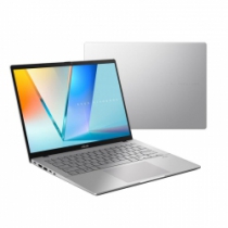 Ноутбук ASUS Vivobook S 14 S3407CA-LY023 14" WUXGA IPS, Intel Ultra 5 225H, 16GB, F512GB, UMA, NoOS, Сріблястий 90NB16J1-M008L0