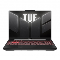 Ноутбук ASUS TUF Gaming A16 FA607PI-QT029 16" QHD+ IPS, AMD R9-7845HX, 16GB, F1TB, NVD4070-8, NoOS, Сірий 90NR0IV4-M001H0