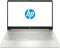 Ноутбук HP 15s-fq5034ua 15.6" FHD IPS AG, Intel i5-1235U, 16GB, F512GB, UMA, DOS, золотистий 91L37EA