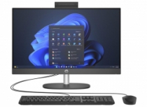 Комп'ютер персональний моноблок HP 240-G10 23.8" FHD IPS AG, Intel i3-N300, 16GB, F512GB, UMA, WiFi, кл+м, 3р, Win11P, чорний 936H3EA