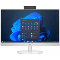 Комп'ютер персональний моноблок HP 245-G10 23.8" FHD IPS AG, AMD R5-7520U, 16GB, F512GB, UMA, WiFi, кл+м, 3р, Win11P, білий 936K4EA