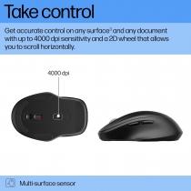 Мышь HP 510 Ultra-Fast Rechargeable, WL, чёрный 9C2F6AA