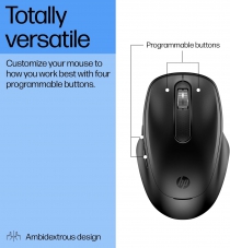 Мышь HP 510 Ultra-Fast Rechargeable, WL, чёрный 9C2F6AA