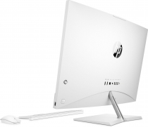 Комп'ютер персональний моноблок HP Pavilion 27" FHD IPS AG, Intel i5-13400T, 16GB, F512GB, NVD1650-4, WiFi, кл+м, DOS, білий 9D3Q9EA
