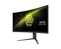 Монітор MSI 34" MAG 342CQR-E2 2xHDMI, DP, Audio, VA, 3440x1440, 21:9, 180Hz, 1ms, sRGB 119%, CURVED, FreeSync, HAS 9S6-3DB64H-083
